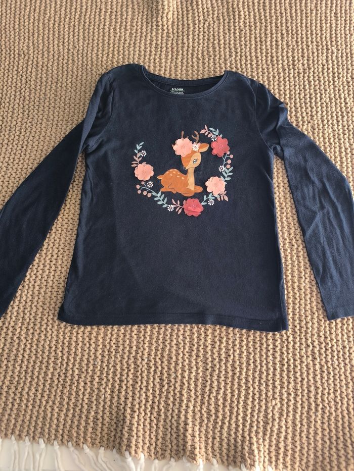 Tee shirt manches longues 8 ans - kiabi - photo numéro 1