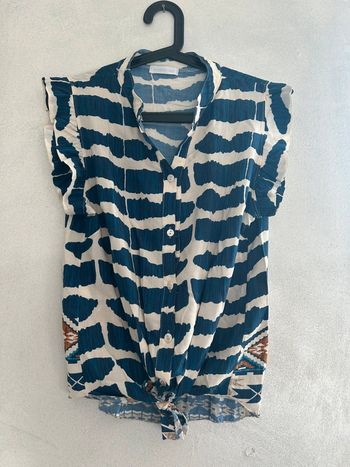 Débardeur chic bleu