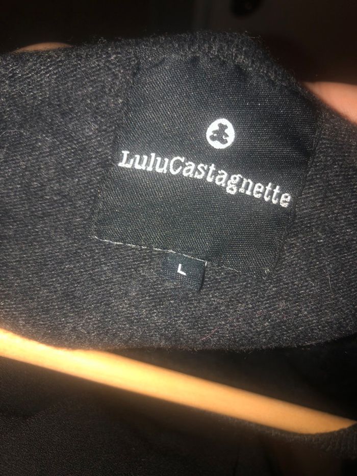 Pull gris foncé Lulu Castagnette taille L - photo numéro 4