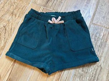 Short côtelé 