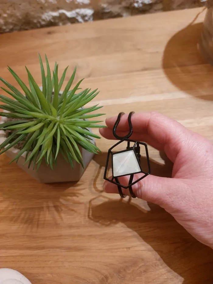 Parrure de bijoux acier noir 🎁🥳 - photo numéro 5