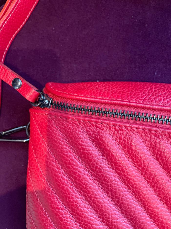 Sac banane cuir - photo numéro 2