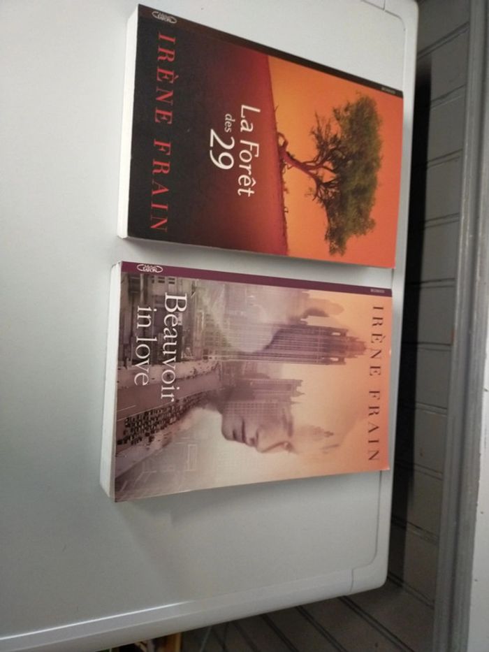Lot de 2 romans d'Irène Frain