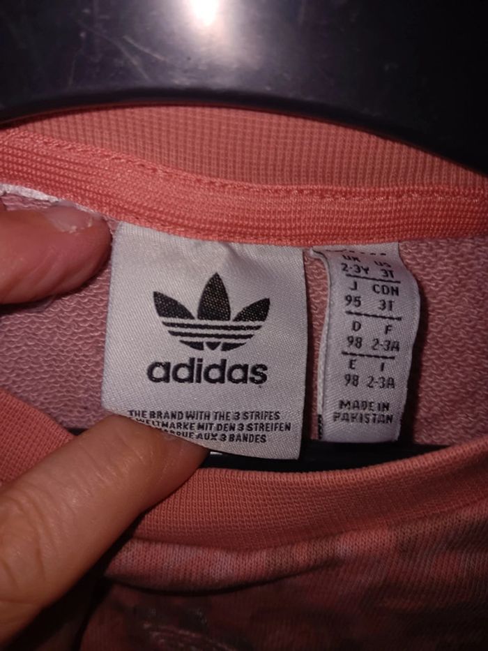 Pull 2/3 ans Adidas - photo numéro 3