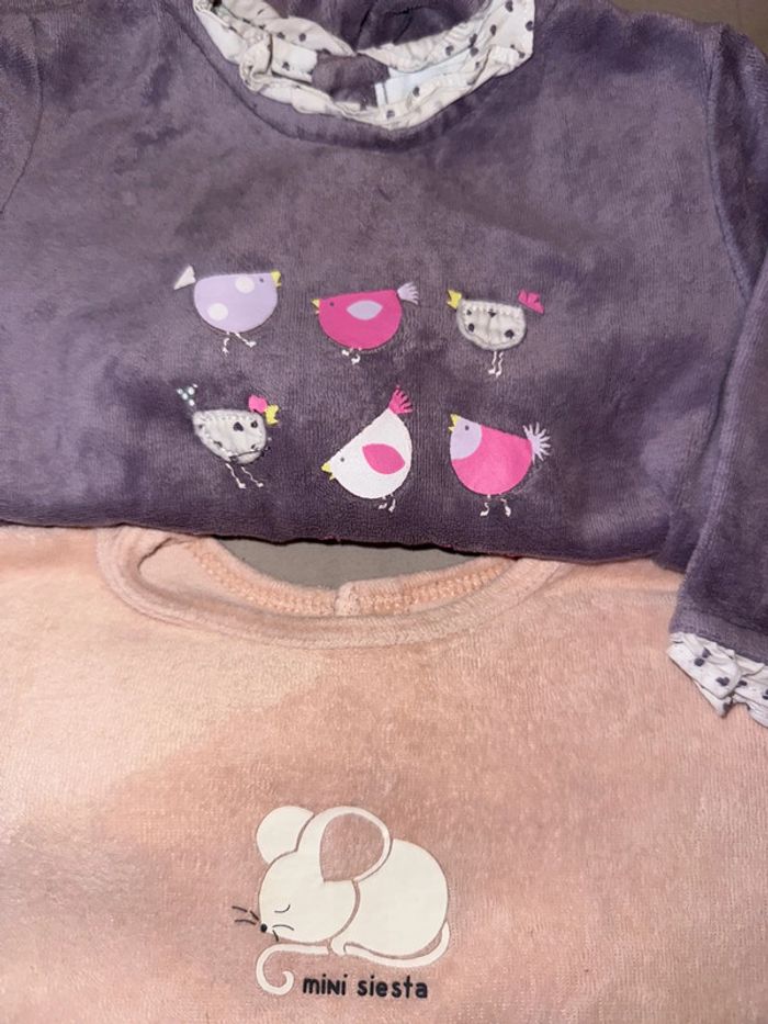 Lot 5 pyjama chaud 3 6 mois - photo numéro 3