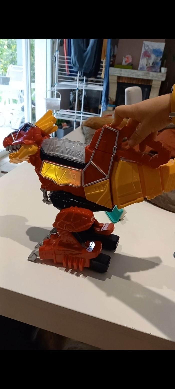 Dinosaure Power rangers T-rex - photo numéro 6