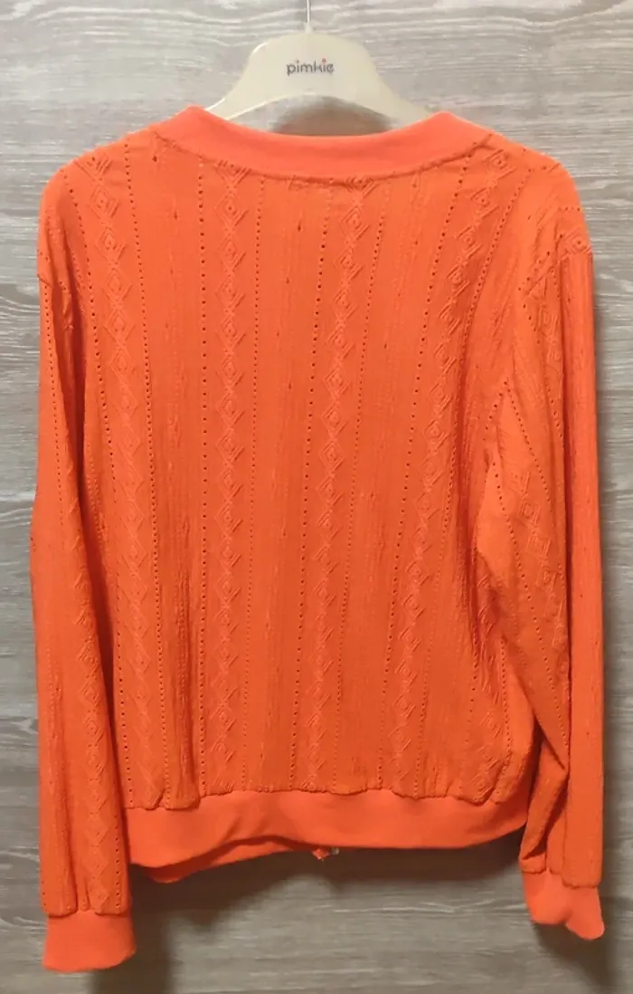 Veste Bombardier orange xl - photo numéro 2