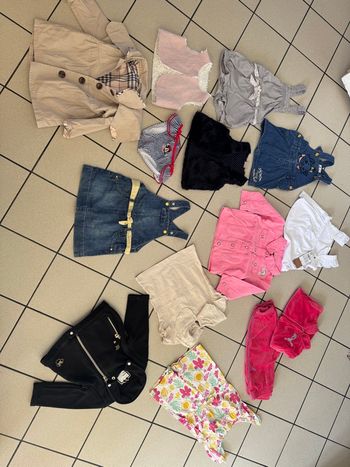 Lot bébé fille 12 mois 