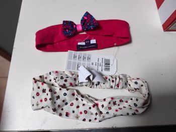 Lot de 2 bandeau bébé 