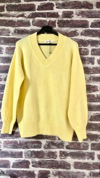 Pull col V grain de malice neuf M
