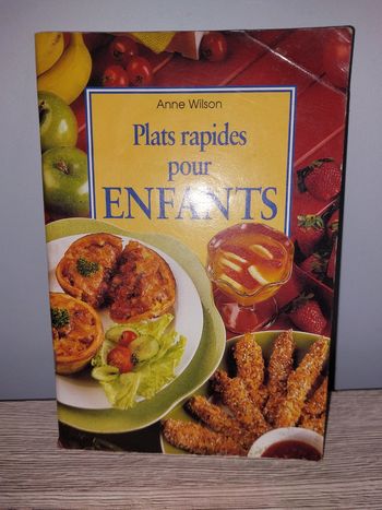 Livre plats rapide pour enfants