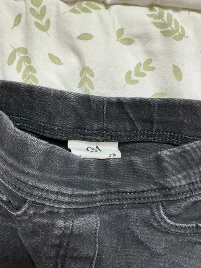 jegging skinny noir 3/4 ans C&A - photo numéro 4