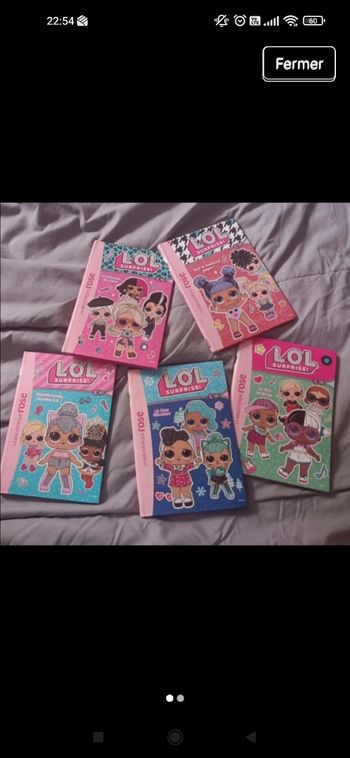 5 premiers tomes lol