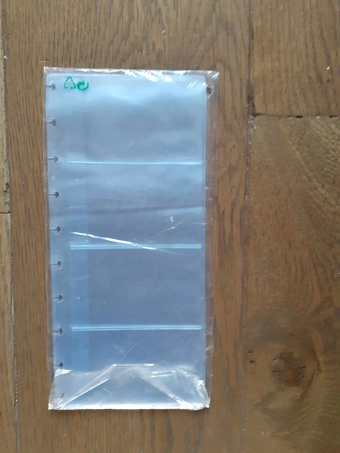 neuf lot de 5 pochettes cartes de visite - photo numéro 2
