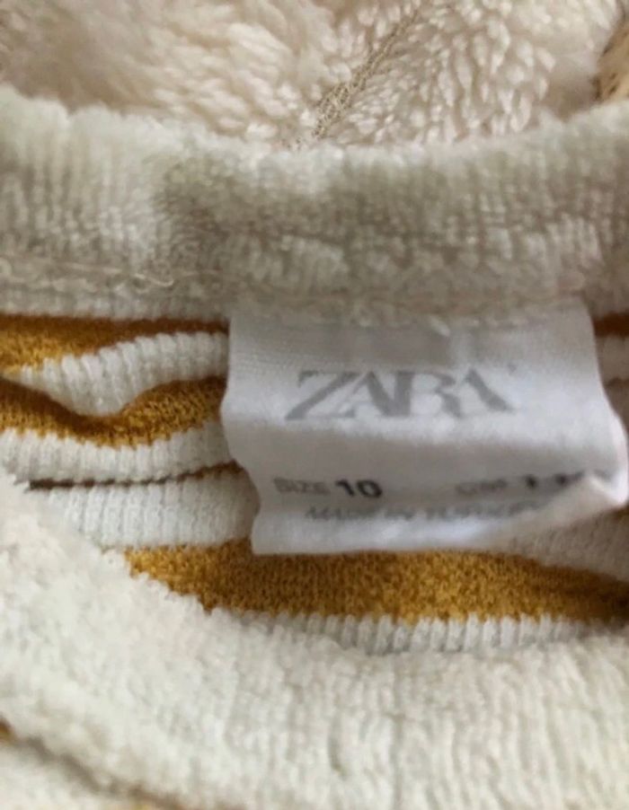 Combinaison short moutarde fille Zara - photo numéro 8