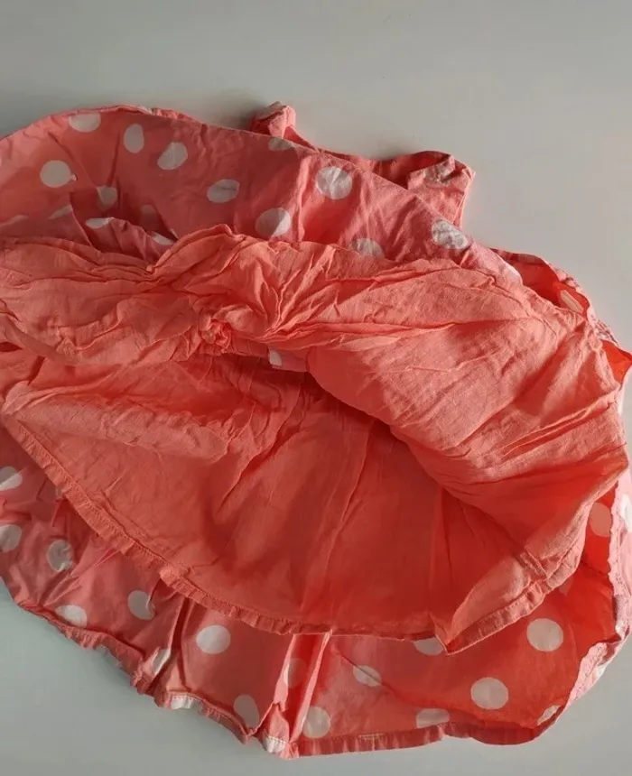 Petite robe à pois - Taille 6 mois - photo numéro 4