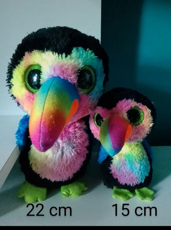 Lot toucans ty