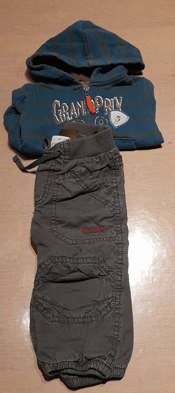 Ensemble garçon 74- 9 mois