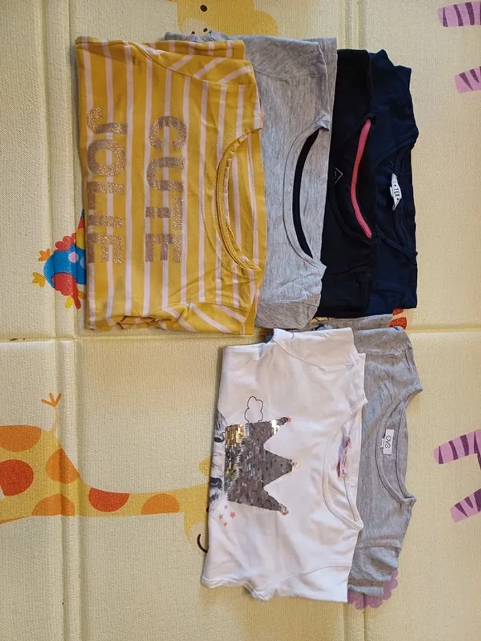Lot 6 t-shirts manches longues 5 / 6 ans - photo numéro 20