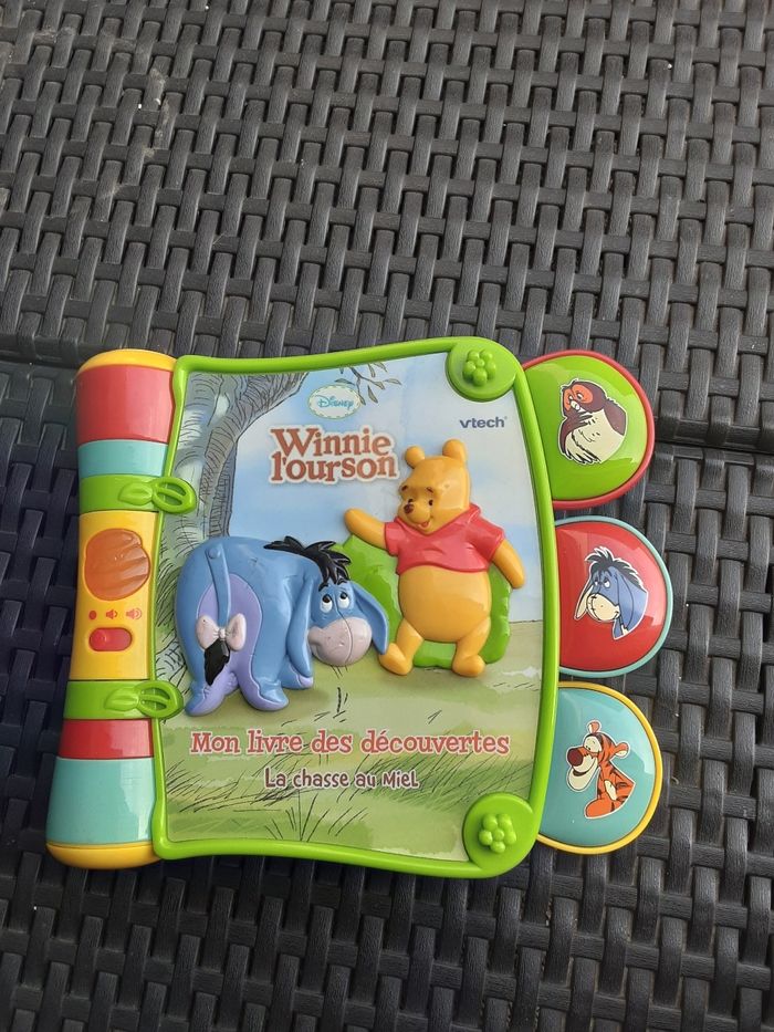 Vtech winnie l ourson mon livre découverte la chasse au miel - photo numéro 2