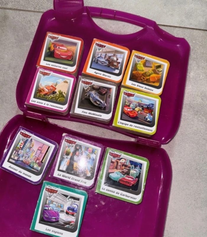 Lot de livre flash mcqueen - cars