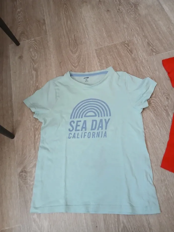 Lot de 2 tee shirts garçon 8 ans - photo numéro 5