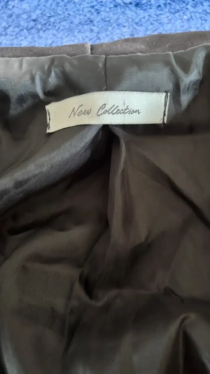 🌸 long blazer noir manche accordéon taille unique #newcollection - photo numéro 7