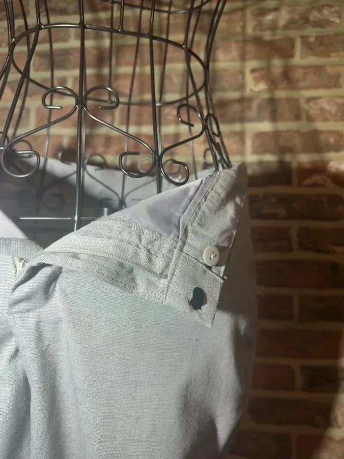 Pantalon droit gris clair Zara Basic Tail’e S / 36 - photo numéro 15