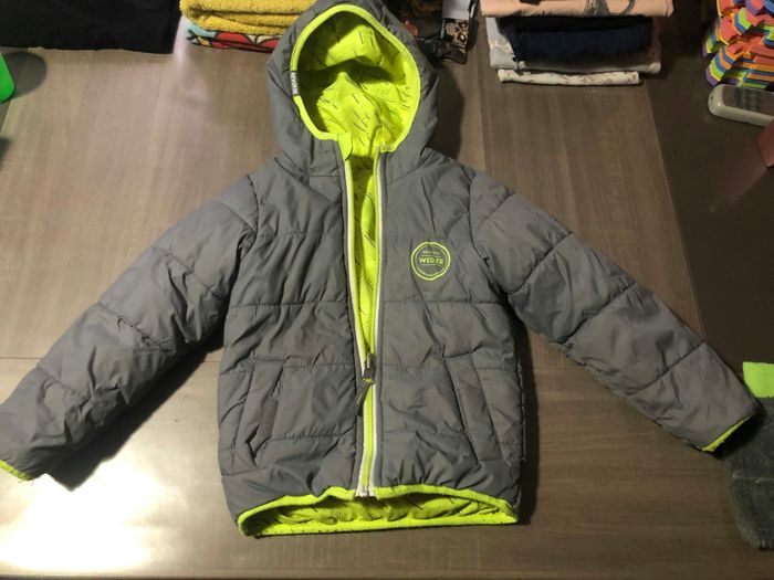 Doudoune 3 ans réversible