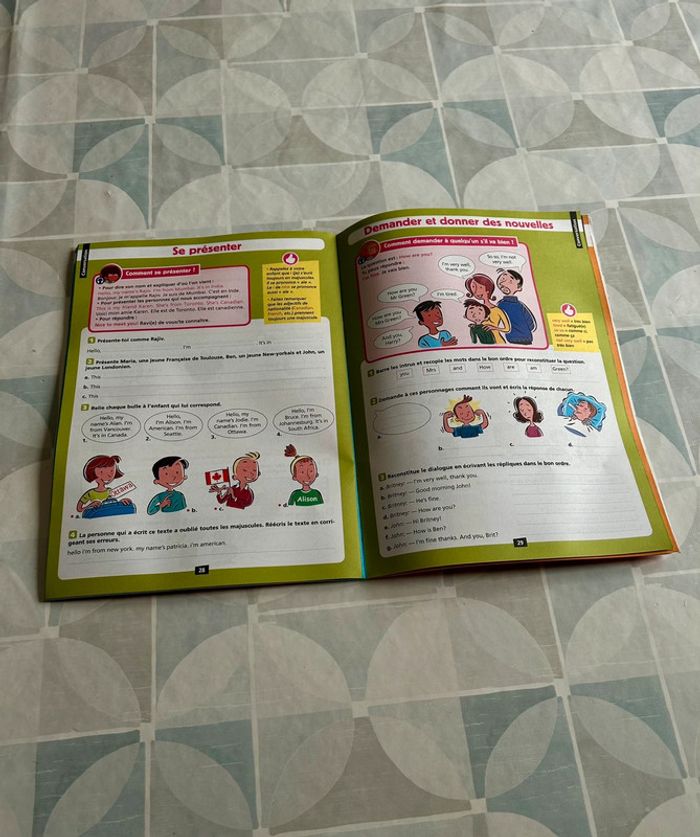 Livre tous fort en anglais cm2 neuf - photo numéro 3