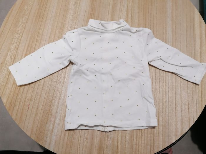 Lot t-shirt ML 6mois - photo numéro 2