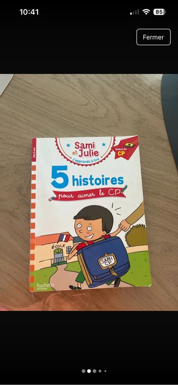 Sami et Julie, cinq histoires pour aimer le CP
