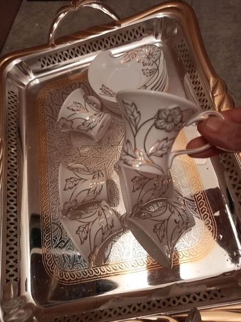 Tasses a cafe lot de 5