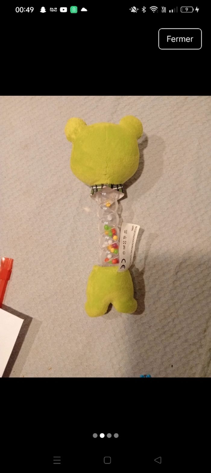 Hochet grenouille - photo numéro 3