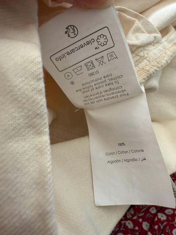 Combi short en jean / Taille 40 - photo numéro 12