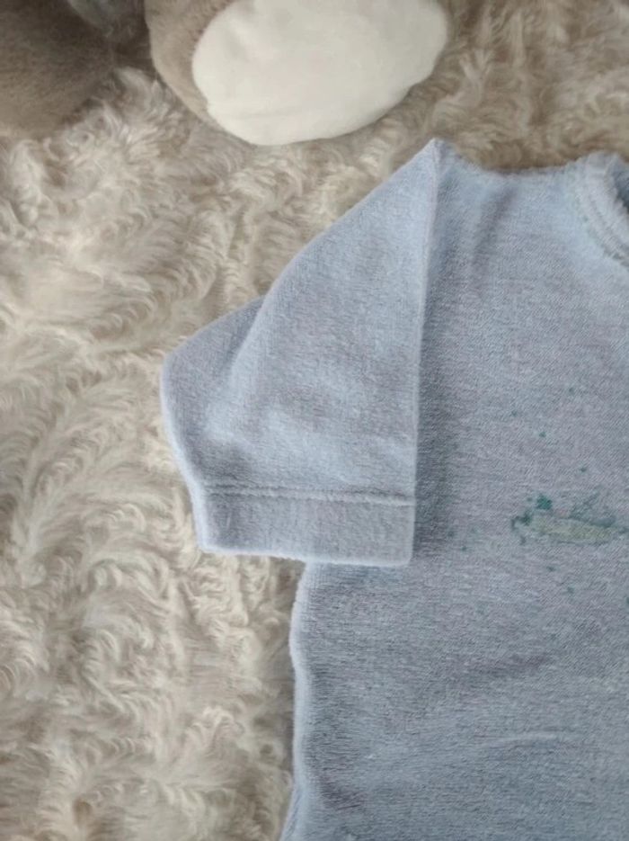 Pyjama grenouillère Garçon 1 mois Petit bateau - photo numéro 3