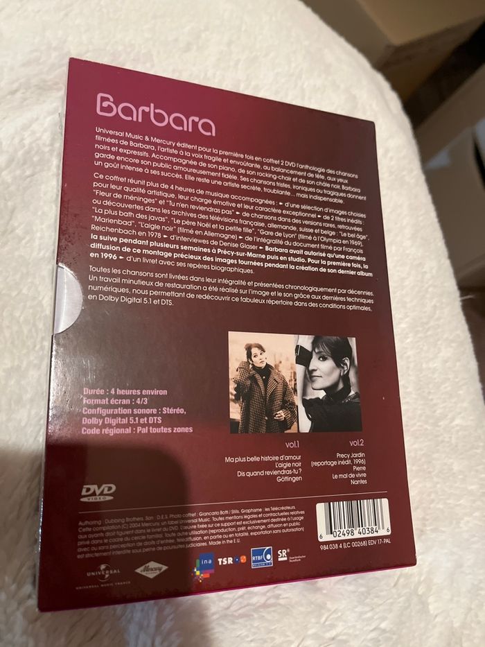 Coffret DVD Barbara neuf - photo numéro 2