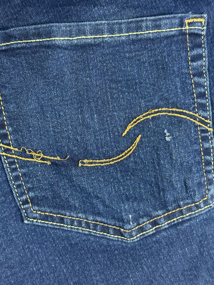 Short en jean Levi’s Signature femme taille L 16M Curvy Skinny bleu foncé SL00825 - photo numéro 9