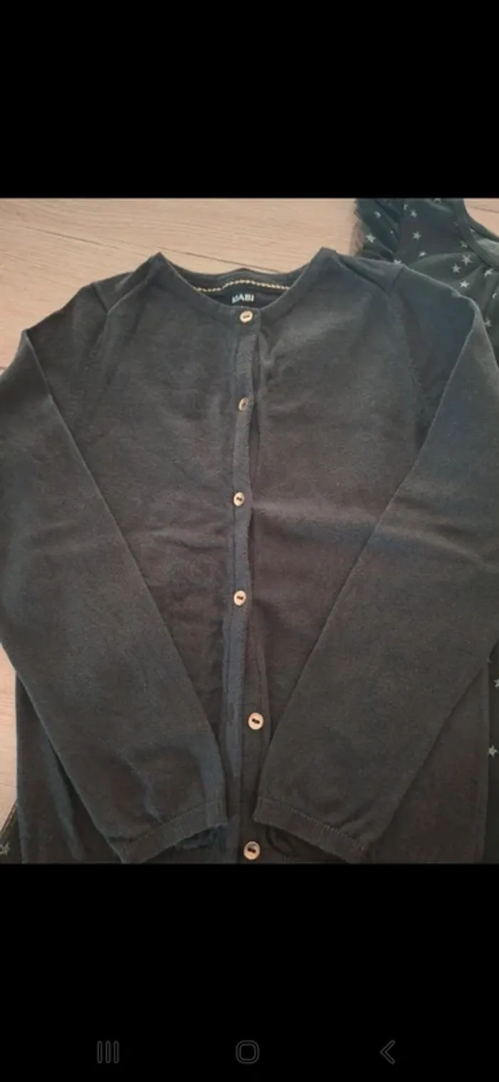 Robe h&m avec gilet kiabi noir 8 ans - photo numéro 7