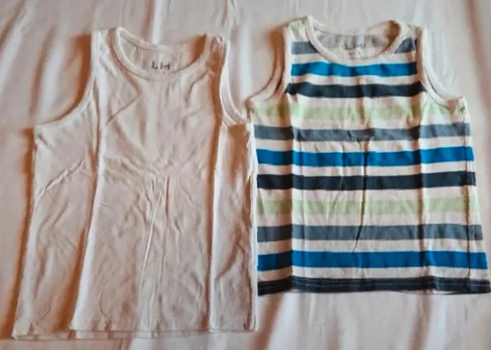 Lot de 2 tee-shirt sans manche