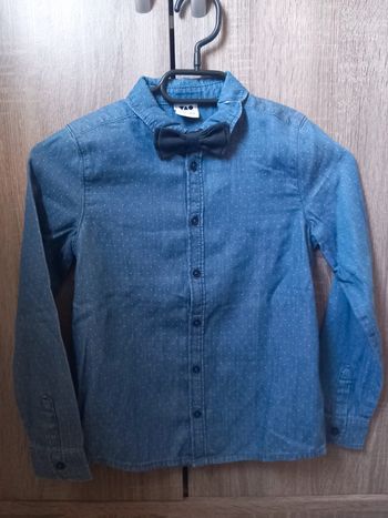 Chemise bleu