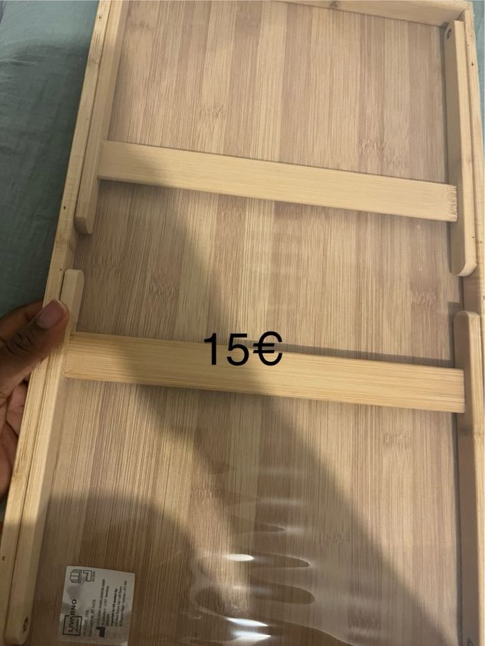 Plateau en bambou - photo numéro 1