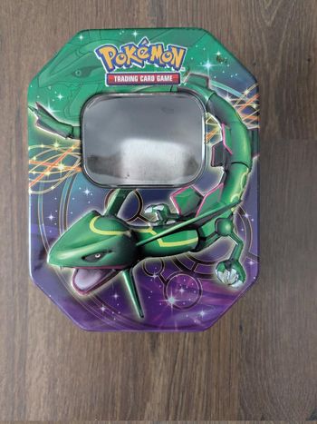 Boite de rangement en métal cartes Pokémon
