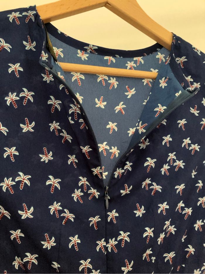 Robe motifs palmiers - Le mont saint Michel - 36 - photo numéro 5