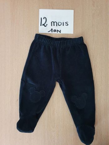 Bas de pantalon 12mois disney