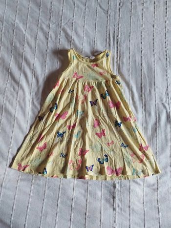 robe papillon 5 ans