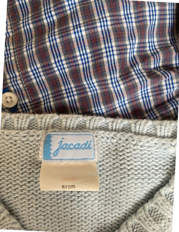 Lot 3 hauts jacadi cyrillus ikks t18 mois - photo numéro 2