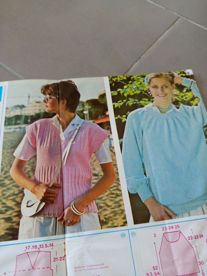 Magazine tout le tricot layette enfants - photo numéro 10