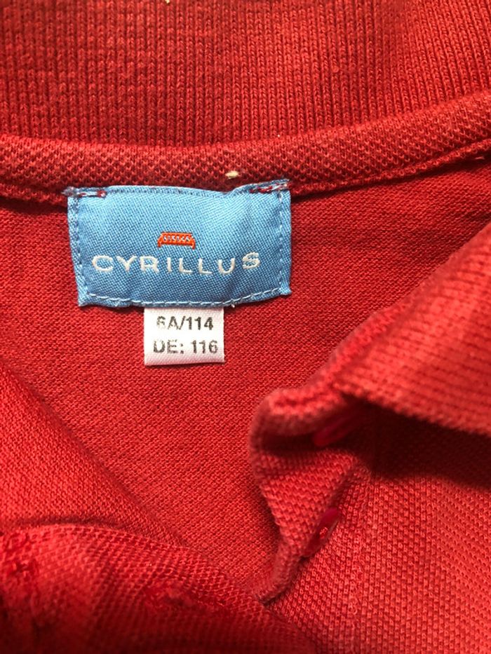 Polo manches américaines Cyrillus 6 ans - photo numéro 2