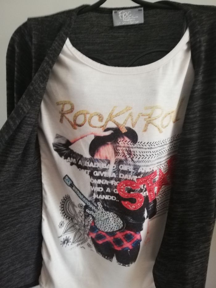 Gilet / t-shirt 2 en 1 - photo numéro 2